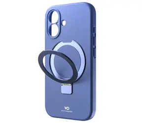 White Diamonds Mag Urban Stand Case blau / Schutzhülle / Apple iPhone 16 / MagSafe