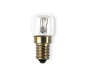Xavax hitzebeständige Lampe bis 300°C / Speziallampe / 15 W / E14 / klar / für Backöfen, Grills und Trockner