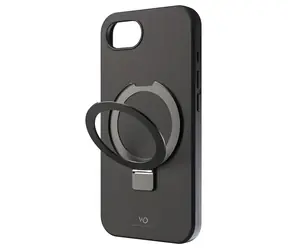 White Diamonds Mag Urban Stand Case schwarz / Schutzhülle / Apple iPhone 16e, 17e / MagSafe / mit Ständer