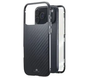 Black Rock 360° Glas-Carbon-Schutzhülle für Apple iPhone 17 Pro Max - 360°-Schutz für Vorder- und Rückseite