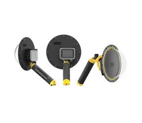 Telesin GP-DMP-T09 / Unterwasser-Dome Port Gehäuse / GoPro Hero 9-13 / wasserdicht bis 30 m / 180°