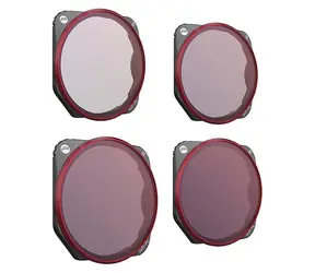 Pgytech P-26A-034 / Set mit 4 ND-PL-Filtern / ND8, ND16, ND32, ND64 / für DJI Mavic 3 und Mavic 3 Cine