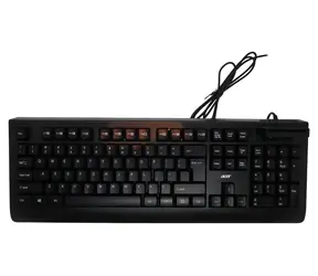 Acer KB-8CR schwarz / Kabelgebundene Tastatur / USB-A / CZ/SK-Layout / Smartcard-Lesegerät