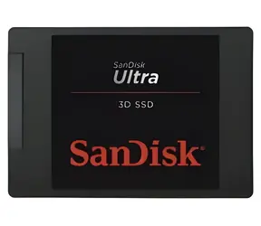 SanDisk Ultra 3D 4 TB / Interne SSD / 2,5" / SATA III / Lesen: 560 MB/s / Schreiben: 530 MB/s
