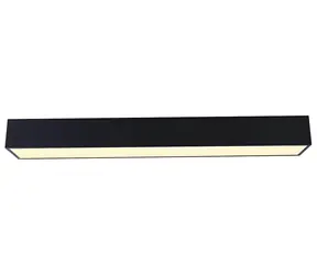 Immax NEO CANTO SMART 90x15cm 50W schwarz / Deckenleuchte / Zigbee 3.0 & TUYA