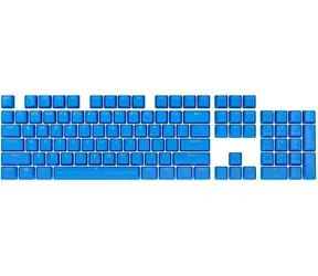 Corsair PBT Double-Shot PRO Elgato Blau / Tastenkappen / 104 Tasten / NA-Layout