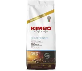 Kimbo Espresso Decaffeinato 500 g / Kaffeebohnen / entkoffeiniert