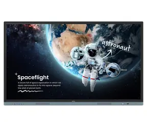 86" BenQ RM8604, schwarz / Interaktives Panel / UHD 4K / IPS / Android 13 / 8 GB / 32 GB / 40 Touchpunkte