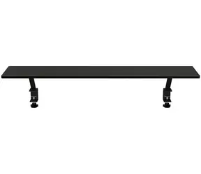 Arozzi ARENA Schreibtischerhöhung Groß Schwarz / Ablage für Gaming-Schreibtische / Breite 111 cm