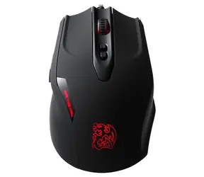 Thermaltake TT eSPORTS schwarz / Gaming-Maus / optisch / USB