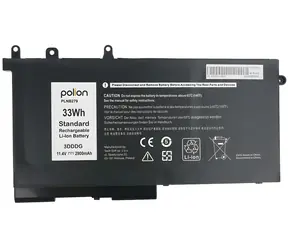 Trx Polion 3DDDG / Laptop-Akku / 2900 mAh / 33 Wh / für DELL Latitude 5280 5290 5480 5490 5495 5580