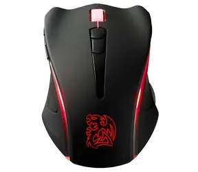 Thermaltake Black Element weiß / Gaming-Maus / optisch / USB
