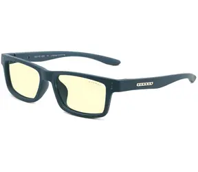 Gunnar Cruz Kinderbrille, klein (4-8), türkis / Gaming-Brille / bernsteinfarbene Gläser / BLF 65 / Natürlicher Fokus