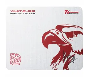 TT eSPORTS White Ra white / Gaming-Mauspad / Medium