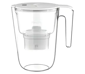 Philips AWP2953WHT weiß / Filterkanne / 3,4 l / Micro X-Clean Filter / mit Timer