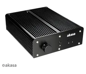 Akasa Pascal MC A-NUC22-M1B / Gehäuse für Intel NUC / Passive Kühlung / IP65 / Aluminium