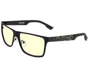 Gunnar Call of Duty UAV Edition Onyx Topo / Gaming-Brille / bernsteinfarbene Gläser / BLF 65 / Gunnar Fokus