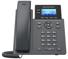 Grandstream GRP2602P / VoIP-Telefon / 2,21" Grafik-LCD / 4X SIP / 2x LAN / PoE / GDMS