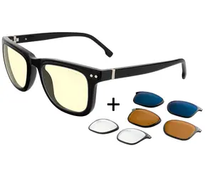 Gunnar Cupertino Onyx / Büro- und Gaming-Brille / BLF 35-98 / Gunnar Fokus