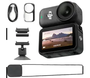 DJI OSMO Nano Standard Combo Schwarz / Outdoor-Kamera / 4K / microSDXC / WLAN / Zubehör