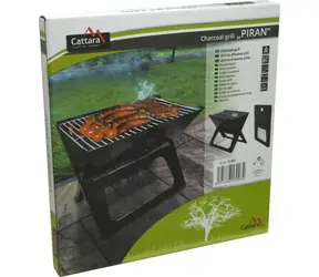 Cattara Holzkohlegrill PIRAN, faltbar / 43 x 28 cm