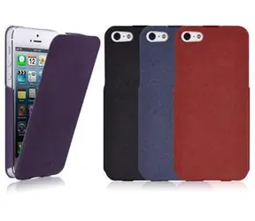 LUXA2 LHA0082-B Elegante Lederhülle, lila / iPad-Hülle