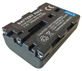 Trx -Akku Sony 1800 mAh / Cyber-shot DSC-F707 / F717 / F828 / R1 / S30 / S50 / S70 / S75 / S85 / Nachbau