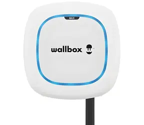 Wallbox Pulsar Max / Ladestation für Elektroautos / 22 kW / Typ-2-Kabel 7 m / weiß