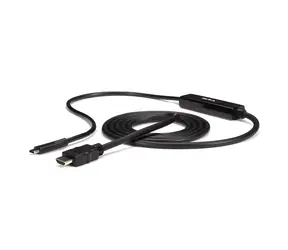 StarTech USB-C-auf-HDMI-Kabel, schwarz / 4K 30Hz / 1 m