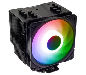 Alpenföhn Brocken 4 ARGB schwarz / CPU-Kühler / 120 mm / 230 W TDP / 6x Heatpipes / Intel + AMD