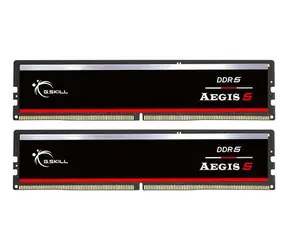 G.Skill Aegis 5 Schwarz 32 GB (2x16 GB) 5200 MHz / DDR5 / PC5-41600 / CL40-40-40-83 / 1,1 V / XMP 3.0