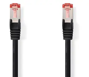 Nedis CAT6 S/FTP 20 m schwarz / Netzwerkkabel / RJ45 - RJ45 / LSZH