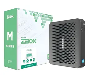 Zotac ZBOX edge MI668 schwarz/weiß / Mini-PC (Barebone) / Intel Core i7-1360P / DDR5 / Wi-Fi 6 / Thunderbolt 4 / ohne Betriebssystem
