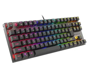 Genesis Thor 303 TKL RGB RGB Outemu Rot US Schwarz / Mechanische Gaming-Tastatur / USB