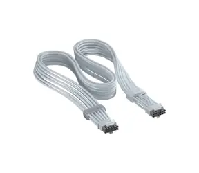 Corsair ThermalProtect PCIe 5.1 600W 12V-2x6 weiß / Stromkabel für Grafikkarte