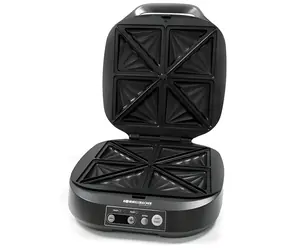 Rommelsbacher ST 1800 Schieferplatte / Sandwichmaker / 1800 W / 4 XL-Sandwiches / 15-Minuten-Timer