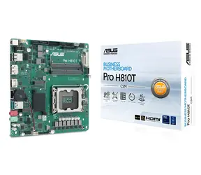 Asus PRO H810T-CSM / Motherboard / H810 / LGA 1851 / 2x SO-DIMM DDR5 / GLAN / Mini-ITX