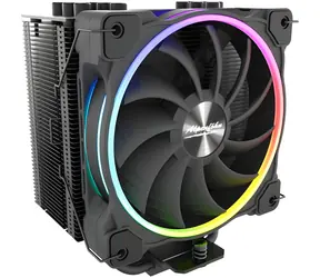 Alpenföhn Dolomite Premium schwarz / CPU-Kühler / 210 W TDP / 6 Heatpipes / 120 mm ARGB / Intel + AMD