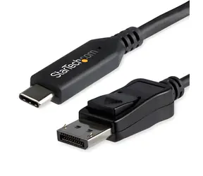 StarTech USB-C auf DisplayPort schwarz / Adapter / 8K 60Hz / HBR3 / 1,8 m