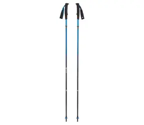 Black Diamond Distance Carbon Z Trekkingstöcke, anthrazit/blau, 120 cm
