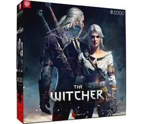 Good Loot Puzzle The Witcher: Geralt & Ciri / 1000 Teile / 68,3 × 48 cm