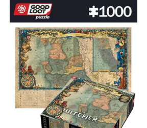 Good Loot Puzzle The Witcher: Northern Kingdom / 1000 Teile / 68 × 48 cm