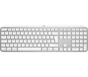 Logitech MX Keys S für Mac, hellgrau / Tastatur / kabellos / Deutsches Layout