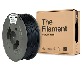 PETG-Filament schwarz / 3D-Druckerfilament / 1,75 mm / 1 kg