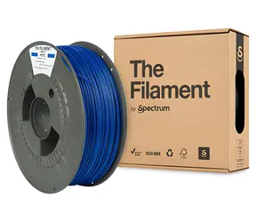 PETG-Filament, leistungsstark blau / Druckfilament / 1,75 mm / 1 kg