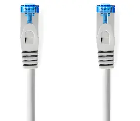 Nedis CAT6a S/FTP 15 m grau / Netzwerkkabel / RJ45 - RJ45 / Knickfrei / LSZH