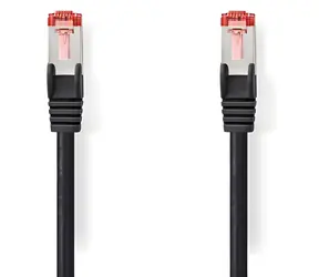 Nedis CAT6 schwarz / Netzwerkkabel / S/FTP / RJ45 / 30 m / LSZH