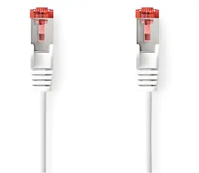 Nedis S/FTP CAT6 20m weiß / Patchkabel / RJ45-RJ45 / LSZH