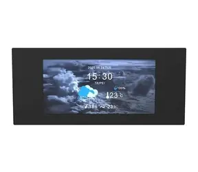 Thermaltake 6"-LCD-Panel Kit für View 600 TG, schwarz / LCD-Panel / TFT / 1480×720 px / USB Typ-C