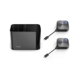 BenQ InstaShare TZY61 schwarz / Kabelloser Presenter / 2× Tasten / 1× Basisstation